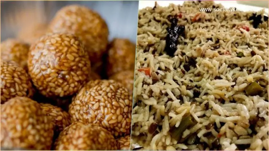 Food For Makar Sankranti 2023: From Til Coconut Ladoos, Urad Dal Khichdi - Celebrate the Festival with These Delicious Dishes