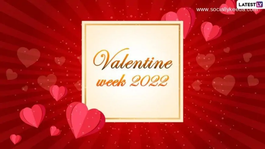 Valentine Week 2023 Full List of Days for PDF Download Online: Get Date Sheet of Rose Day, Propose Day, Chocolate Day, Teddy Day, Promise Day, Hug Day, Kiss Day and Valentine’s Day