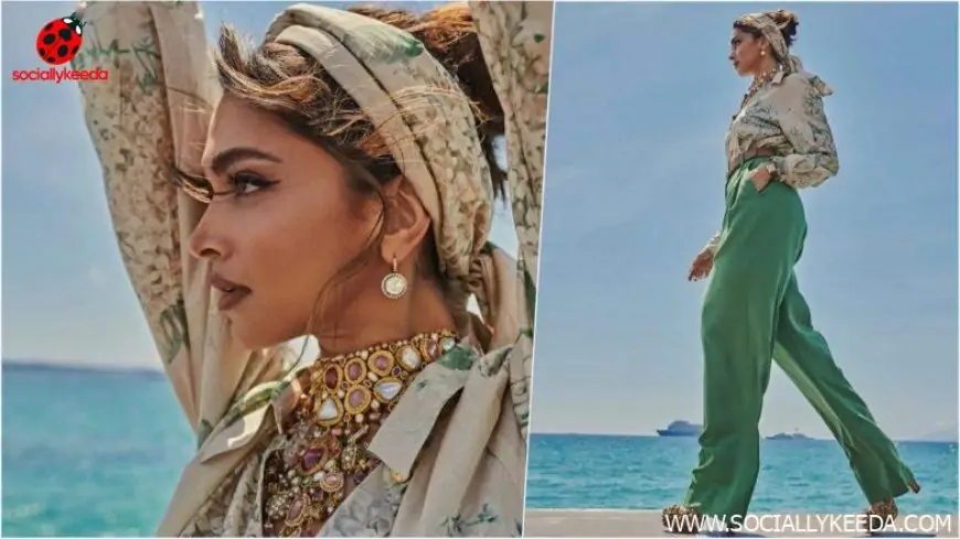 Cannes 2023: Deepika Padukone Opts for Sabyasachi Mukherjee Dress for Photocall (View Photos)