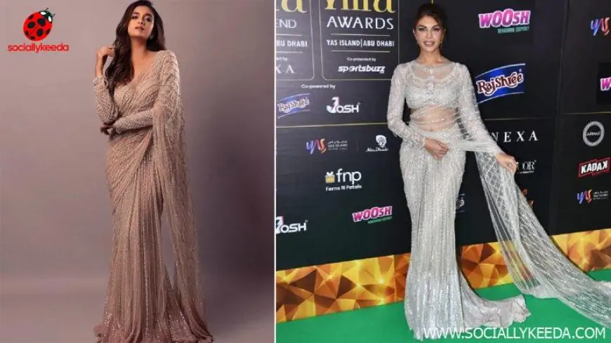 Fashion Faceoff: Jacqueline Fernandez, Who Nailed Her Falguni &amp; Shane Peacock Saree Better?