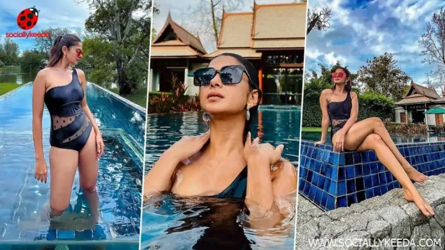 Jennifer Winget Sizzles in Monokini Whereas Frolicking in a Pool Throughout Her Phuket Vacay (View Pics)