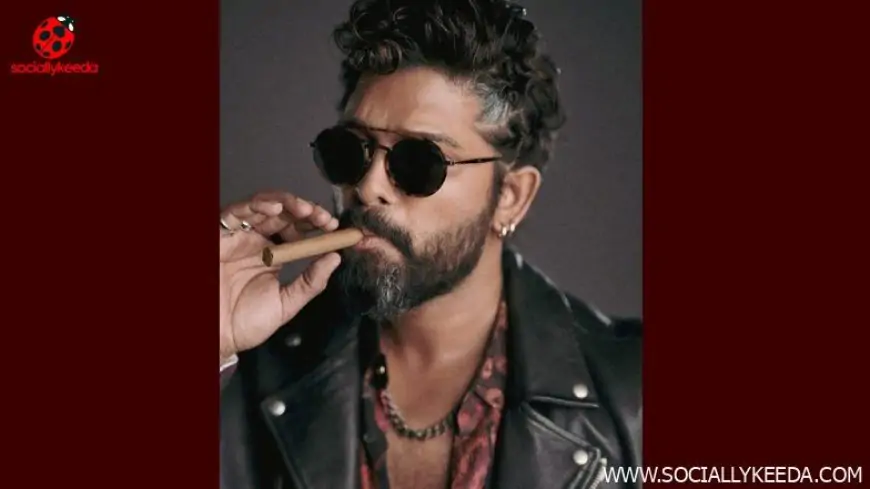 Allu Arjun's Dope Gangster Look in Aviators and Holding a Cigar Is a True Treat for Fans (View Pic)