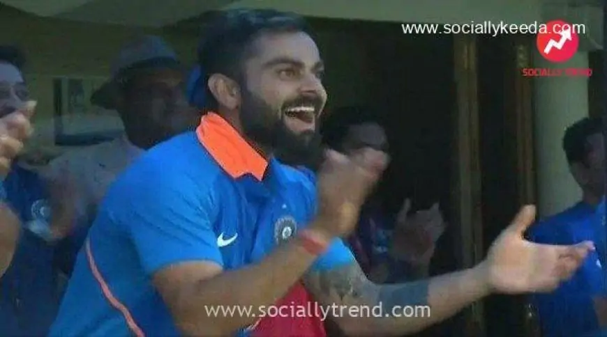 Kohli Applauding | SociallyKeeda