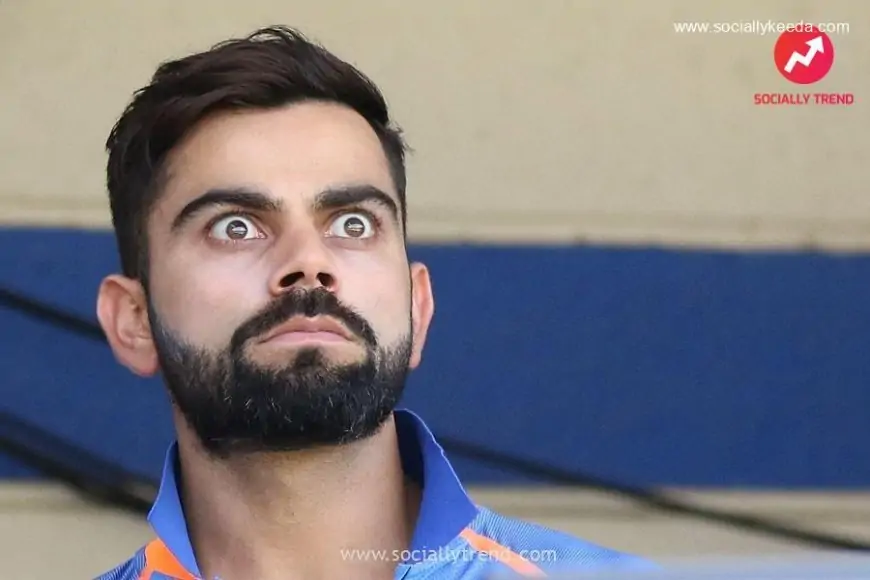 Virat Kohli Big Eyes | SociallyKeeda