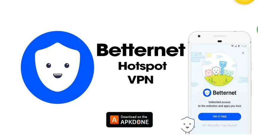 Betternet Hotspot VPN MOD APK 5.10.0 Download (Premium) free for Android