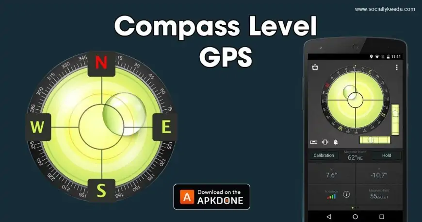 Compass Level & GPS MOD APK 2.4.12 Download (Premium) for Android
