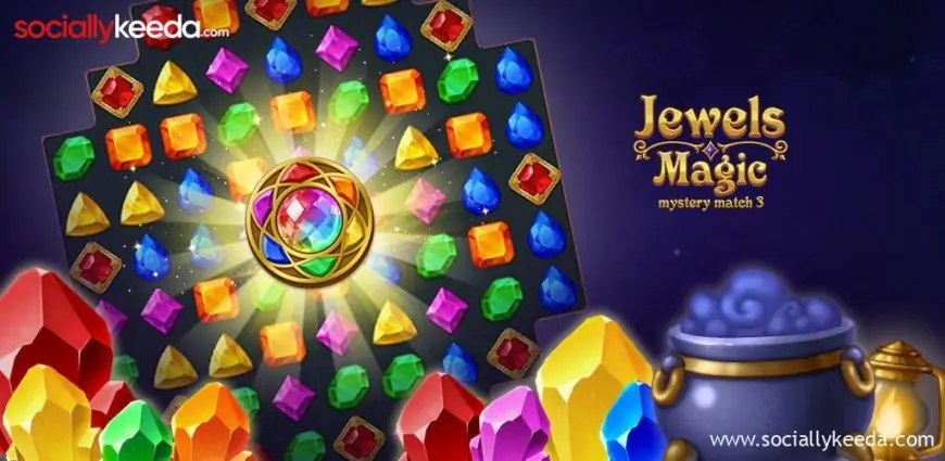 Jewels Magic v22.0920.00 MOD APK (Auto Clear Stage) Download