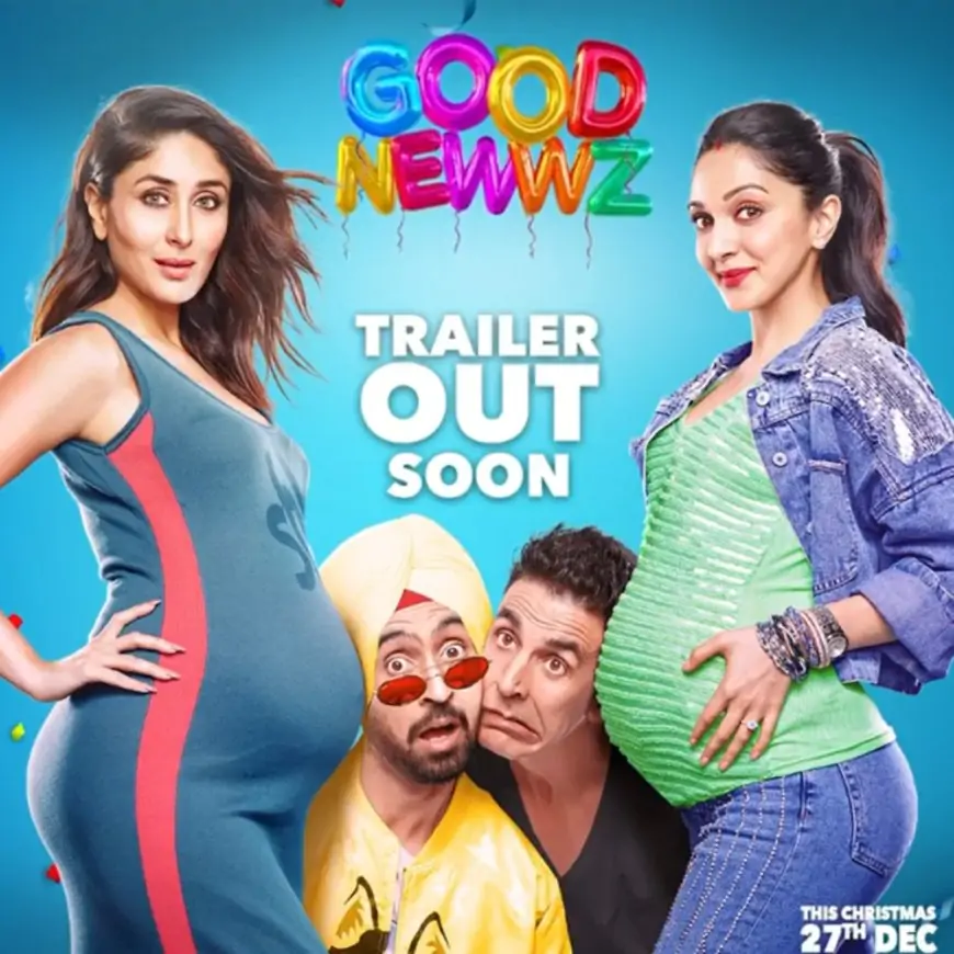 Good Newwz / Good News Full Movie Download Leaked Online By Tamilrockers