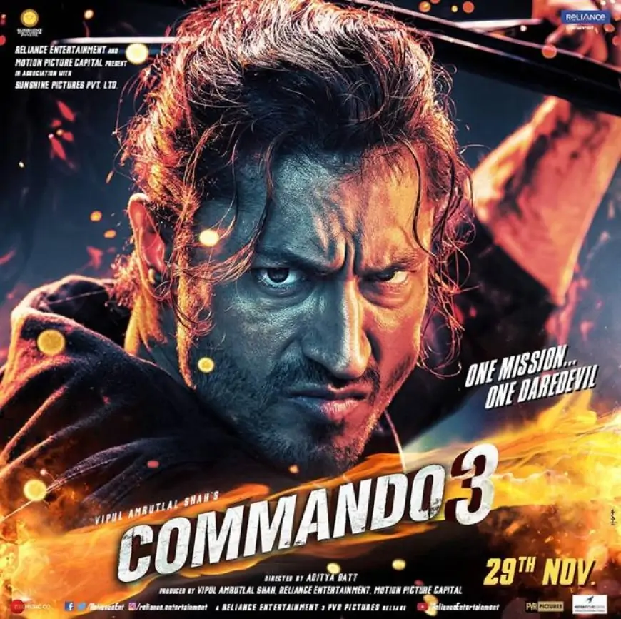 Commando 3 full movie download leaked on Tamilrockers
