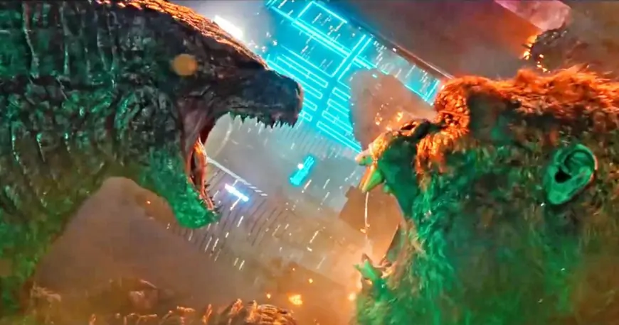Godzilla Vs. Kong TV Trailer Teases Epic Underwater Fight and a New Monster