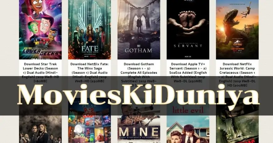 MovieskiDuniya Illegal Download 720p Movies, 1080p movies, Dual Audio Movies, Movies ki Dunia Hindi Dubbed Series