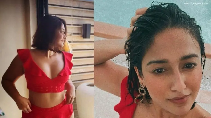 Ileana D'Cruz Flaunts Her Curves In Red Hot Bikini; Speaks About Body Positivity