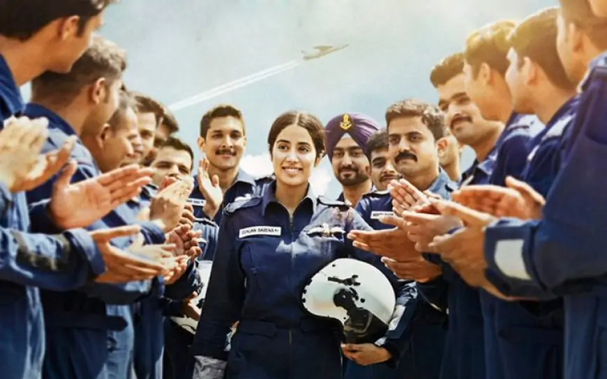 Janhvi Kapoor starrer GUNJAN SAXENA – THE KARGIL GIRL is a well-narrated tale of a female war hero of India. Despite some minuses, this flick would touch a chord, especially with the family audiences.