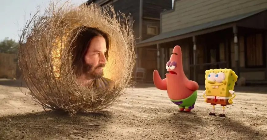 A Tumbleweed Keanu Elevates Silly CGI Adventure