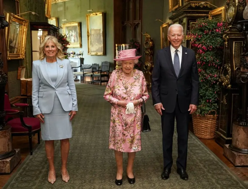 Joe Biden says the Queen ‘reminds me of my mother’ after royal reception with ‘generous’ monarch at Windsor Castle