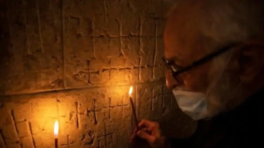 PHOTOS: Hi-tech imaging sheds light on Holy Sepulchre wall crosses