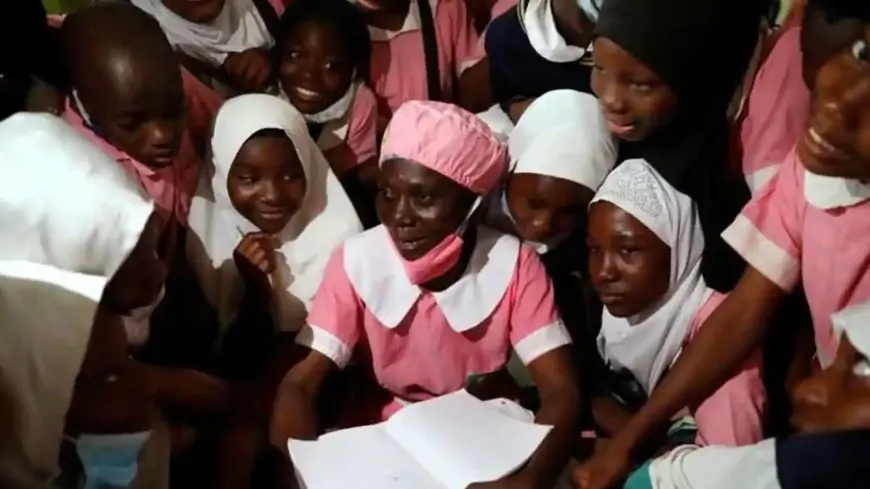 Photos: A 50-year-old Nigerian school pupil shows it&#039;s never too late to learn