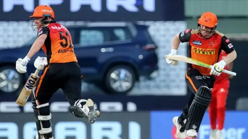 IPL 2021, PBKS vs SRH: Action in images