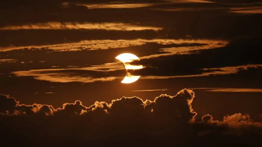 Photos: Annular solar eclipse 2021