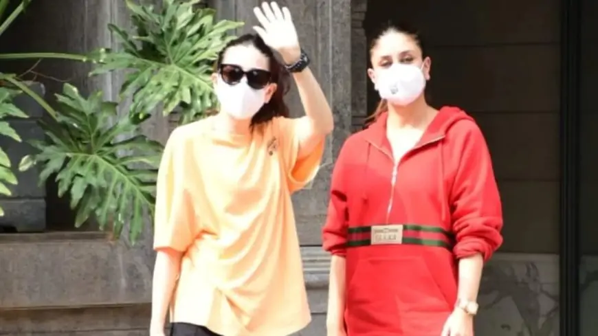 Kareena Kapoor-Karisma Kapoor enjoy lunch at Randhir Kapoor's house in casual-chic outfits we want to steal