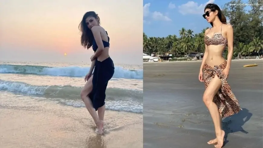 Mouni Roy's beach vacation in pics