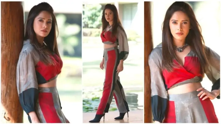 Nushrratt Bharuccha looks bold and fearless in multi-colour co-ord set