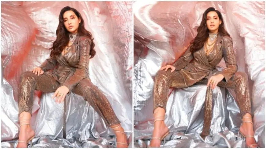 Nora Fatehi is the ultimate bling queen, her recent Instagram pictures are proof