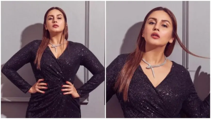 Huma Qureshi's moodboard 'in a little black dress'