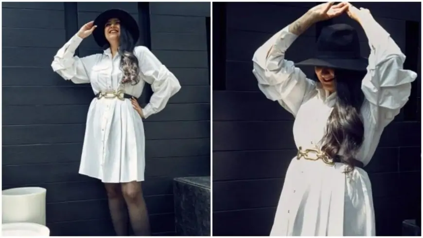Anshula Kapoor is ‘obsessed with the sleeves’ of this shirtdress. Us too