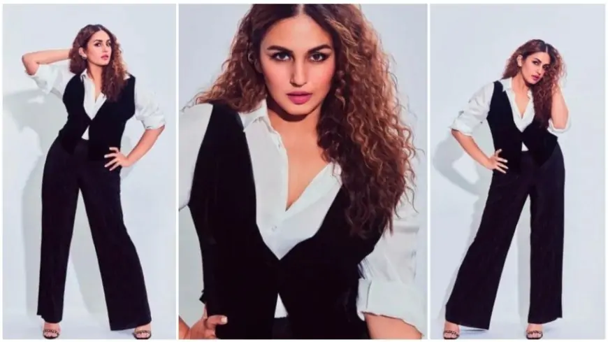 Huma Qureshi is rocking the 'back to basics' look in white shirt, black pants and waistcoat
| Hindustan Times