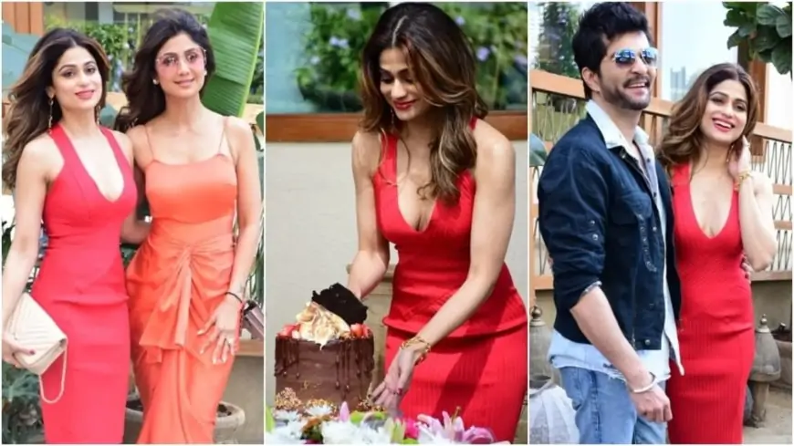 Inside Shamita Shetty's birthday party: Here's what the birthday girl and Shilpa Shetty wore