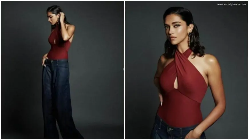 In halter top and jeans, Deepika Padukone steals the show