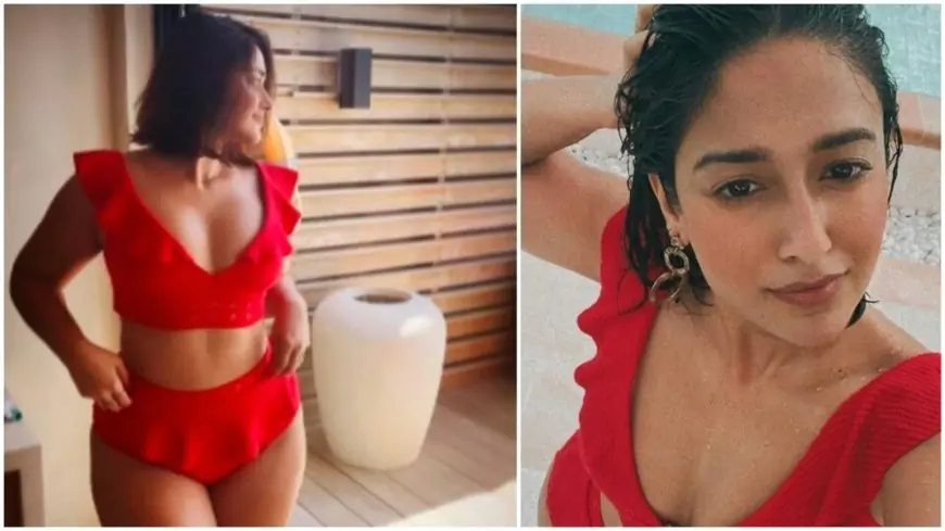 Ileana D'Cruz is 'embracing every curve' as she flaunts figure in red swimsuit
| Hindustan Times