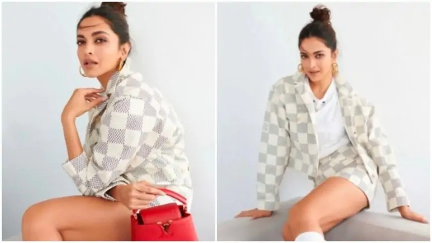 Deepika Padukone amps up the glam quotient in checkered Louis Vuitton skirt, blazer set
| Hindustan Times