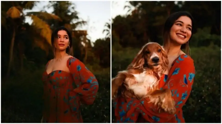 Sara Tendulkar's fashion photoshoot with pet pooch is winning the internet