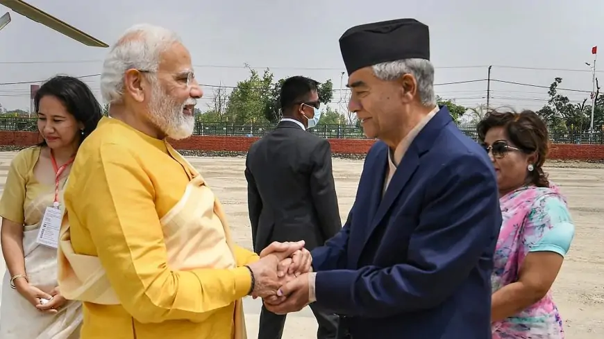 On Buddha Purnima, PM Modi welcomed at Buddha's birthplace | In pics