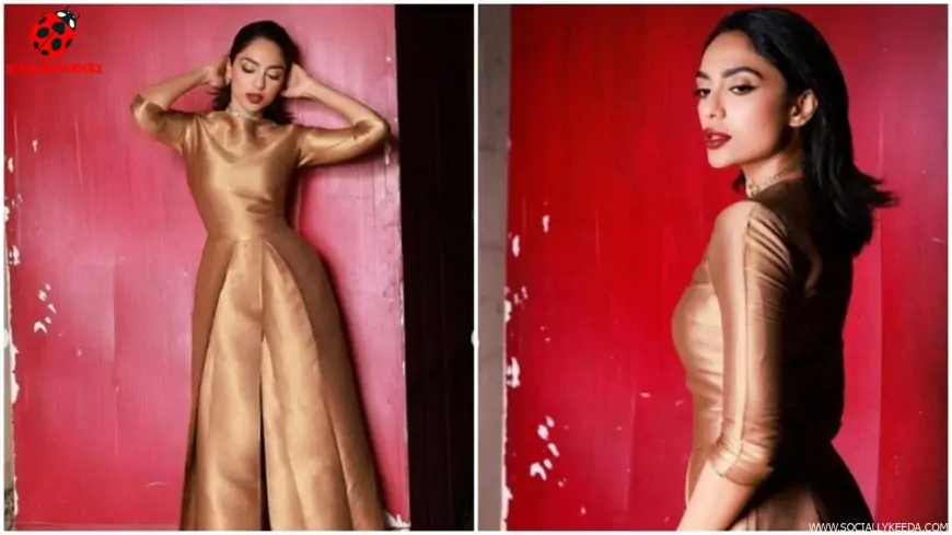 Major Promotions: Sobhita Dhulipala is the epitome of grace in a golden gown