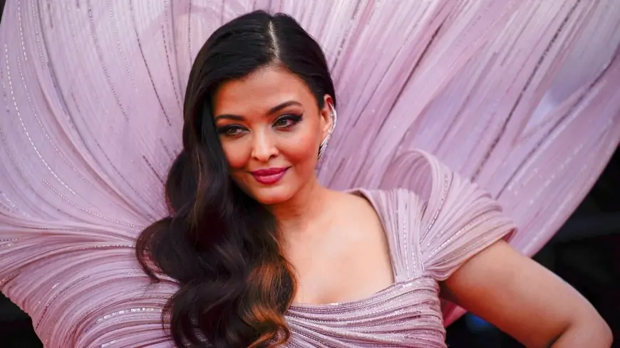 Aishwarya Rai Bachchan brings desi glam power at Cannes Film Festival red carpet with pink gown by Indian designer