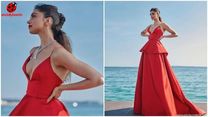 Cannes 2023: Deepika Padukone, in red, is a stunner