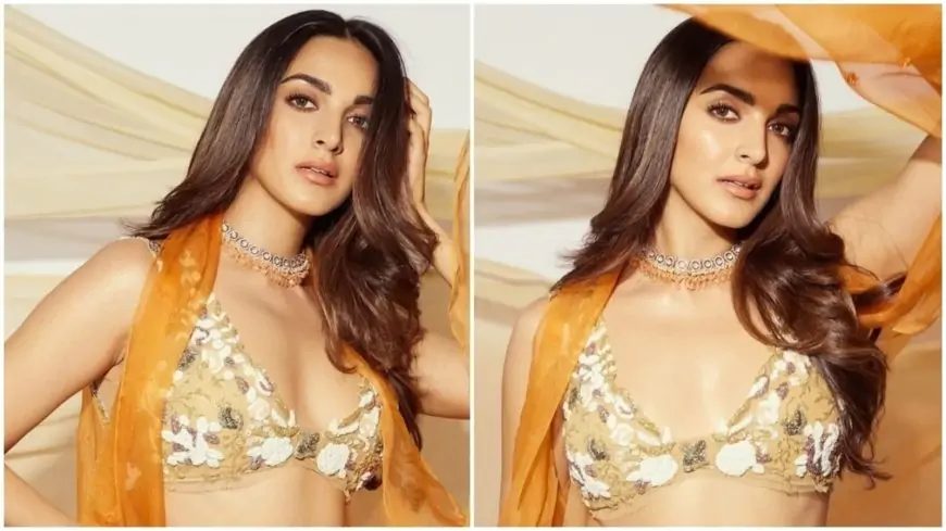 Bhool Bhulaiyaa 2 actor Kiara Advani in bralette and skirt serves sultry elegance for a photoshoot: Check out pics