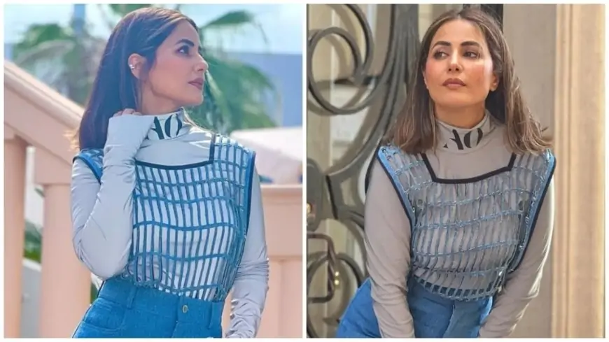 Last one from Cannes 2023: Hina Khan drops new pics in another jaw-dropping look, says 'till we meet again'