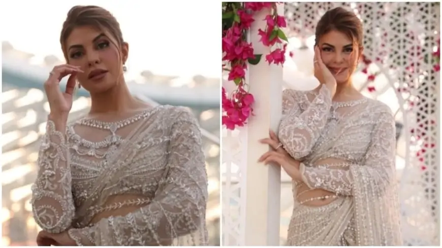 Jacqueline Fernandez slays ethnic fashion goals in this stunning saree