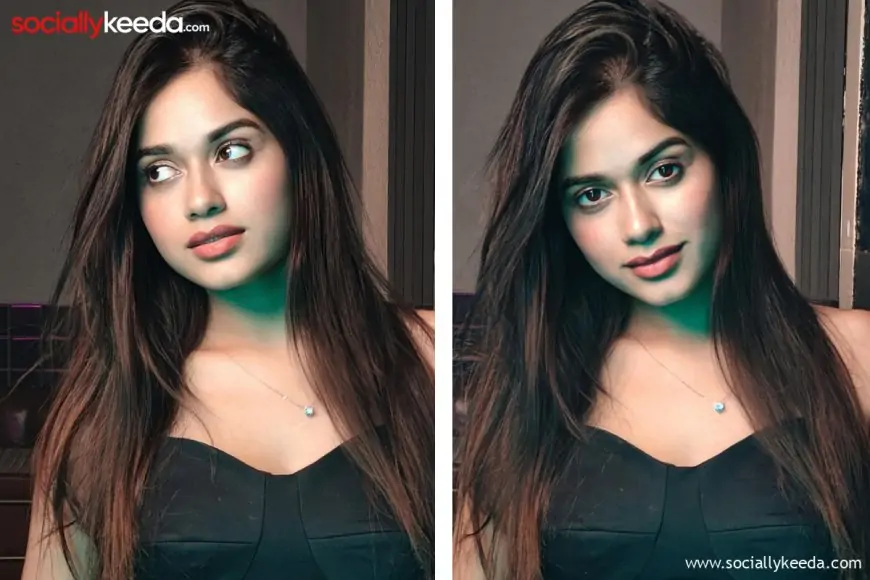 Jannat Zubair Rahmani Did a Hot Photoshoot At The Age of 21, poses in a black top and makes the singer Ramji Gulati go crazy