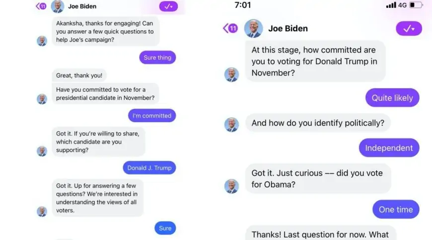 How a chatbot helped Joe Biden grow to be US President