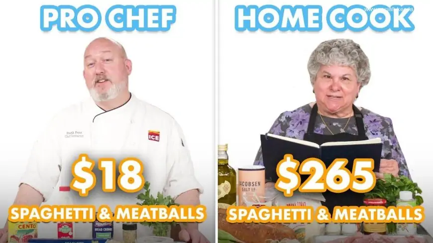 $265 vs $18 Spaghetti &amp; Meatballs: Pro Chef &amp; Home Cook Swap Ingredients | Epicurious