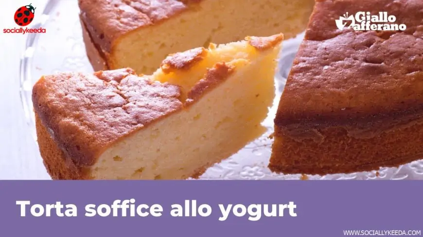 TORTA SOFFICE ALLO YOGURT - Facile e veloce, con yogurt greco