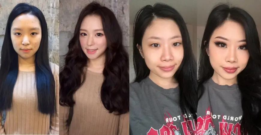 20 stunning before-and-after transformations that remind us why we love makeup