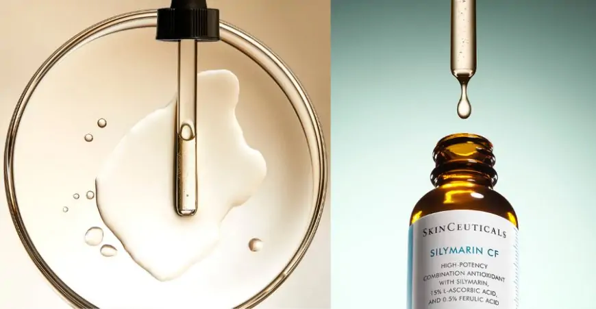 SkinCeuticals Silymarin CF is a new vitamin C serum made just for oily, acne-prone skin