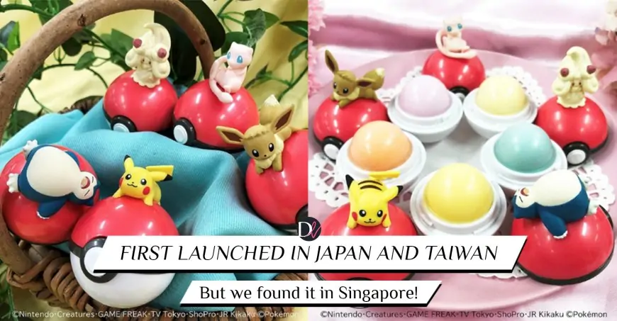 Pokémon lip balms: where to get them in Singapore