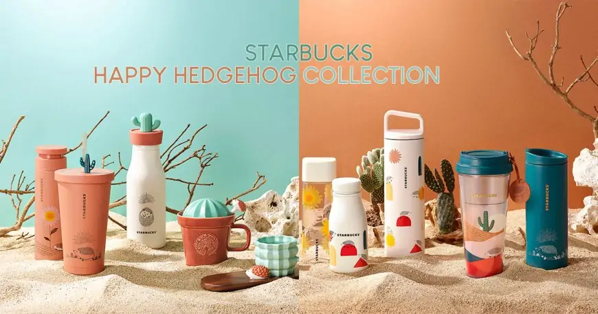 This adorable Starbucks Happy Hedgehog Collection is now available both in-store and online; Don’t miss the new limited-edition Starbucks Card!